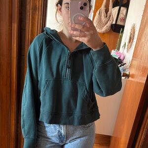 Lululemon scuba hoodie in green jasper